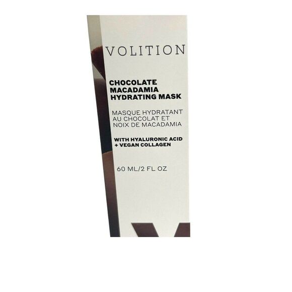 VOLITION BEAUTY Chocolate Macadamia Hydrating Mask with Hyaluronic Acid + Vegan - Picture 3 of 5